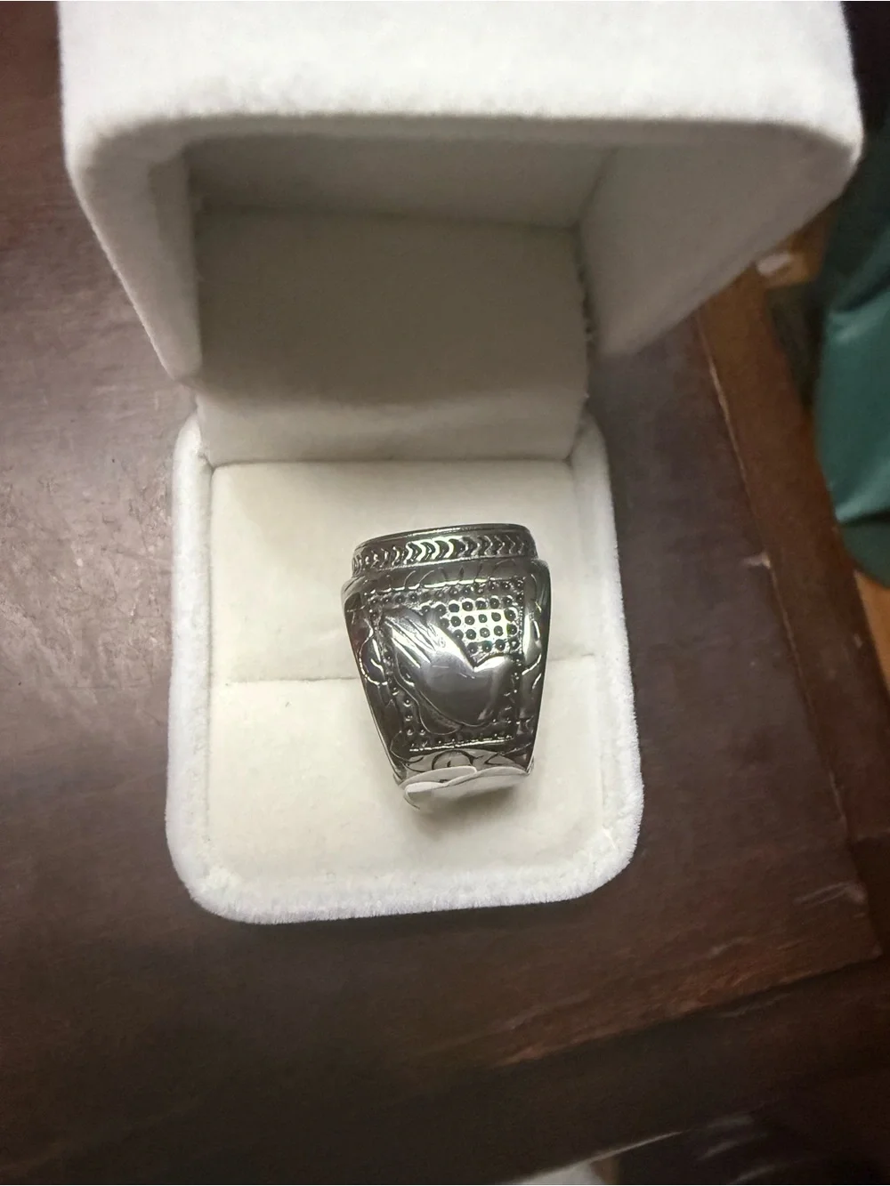 Silver Cross Signet Ring - Men’s  Fashion Jewelry